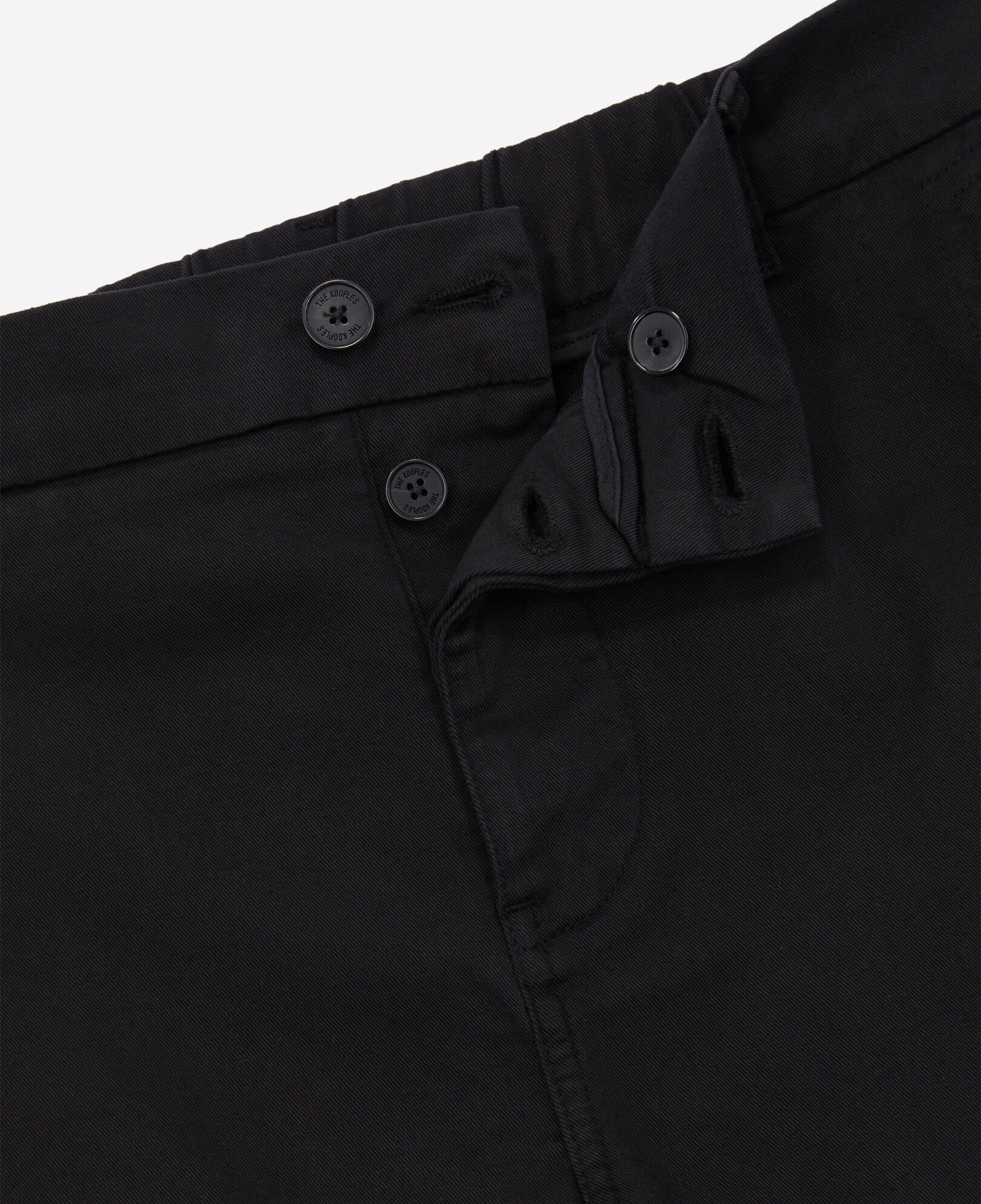 The Kooples MEN BLACK black cargo pants