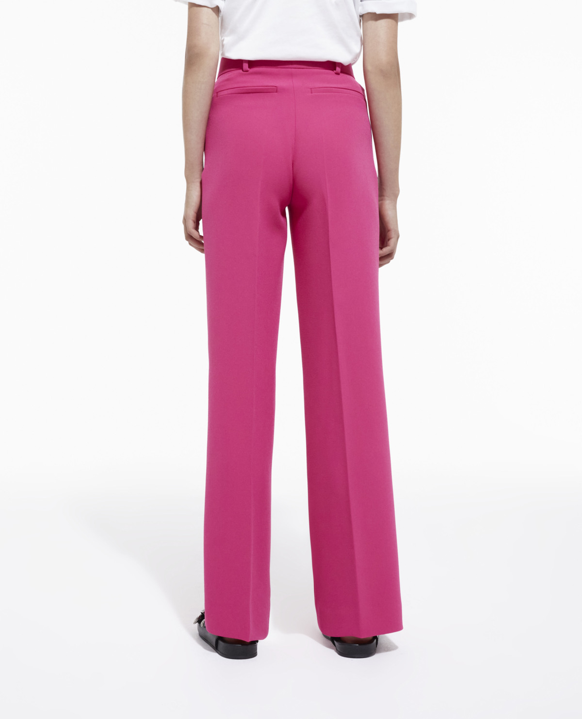 Zara hot pink pants 2025
