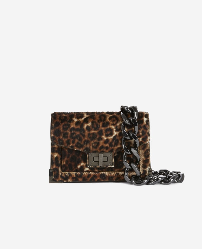 The Kooples WOMEN LEOPARD emily belt in leopard print leather