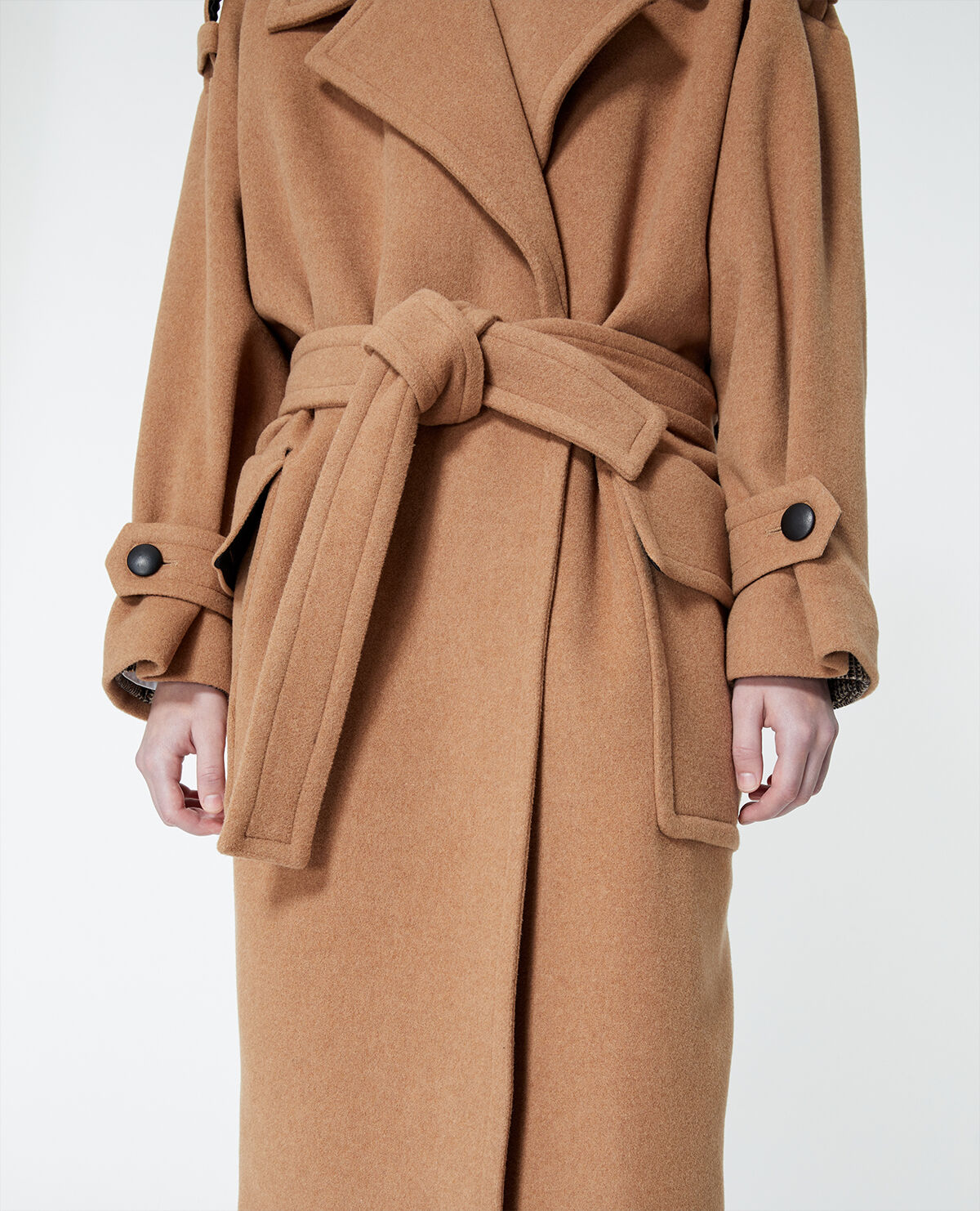 Camel colour wool hotsell coat