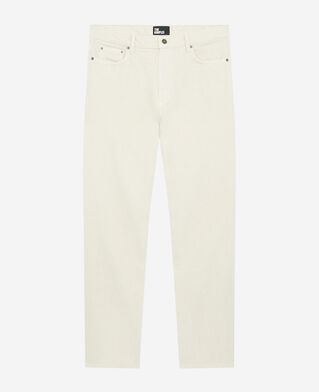 The Kooples HOMME ECRU jean droit écru