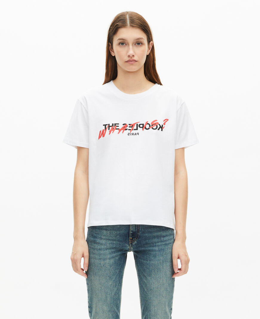 The Kooples WOMEN WHITE white what is t-shirt