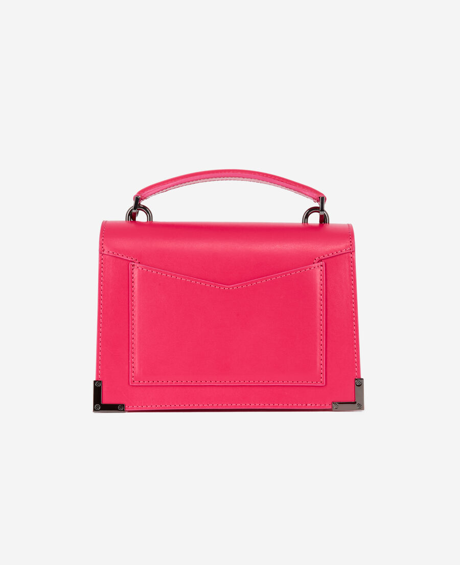 sac emily small en cuir rose