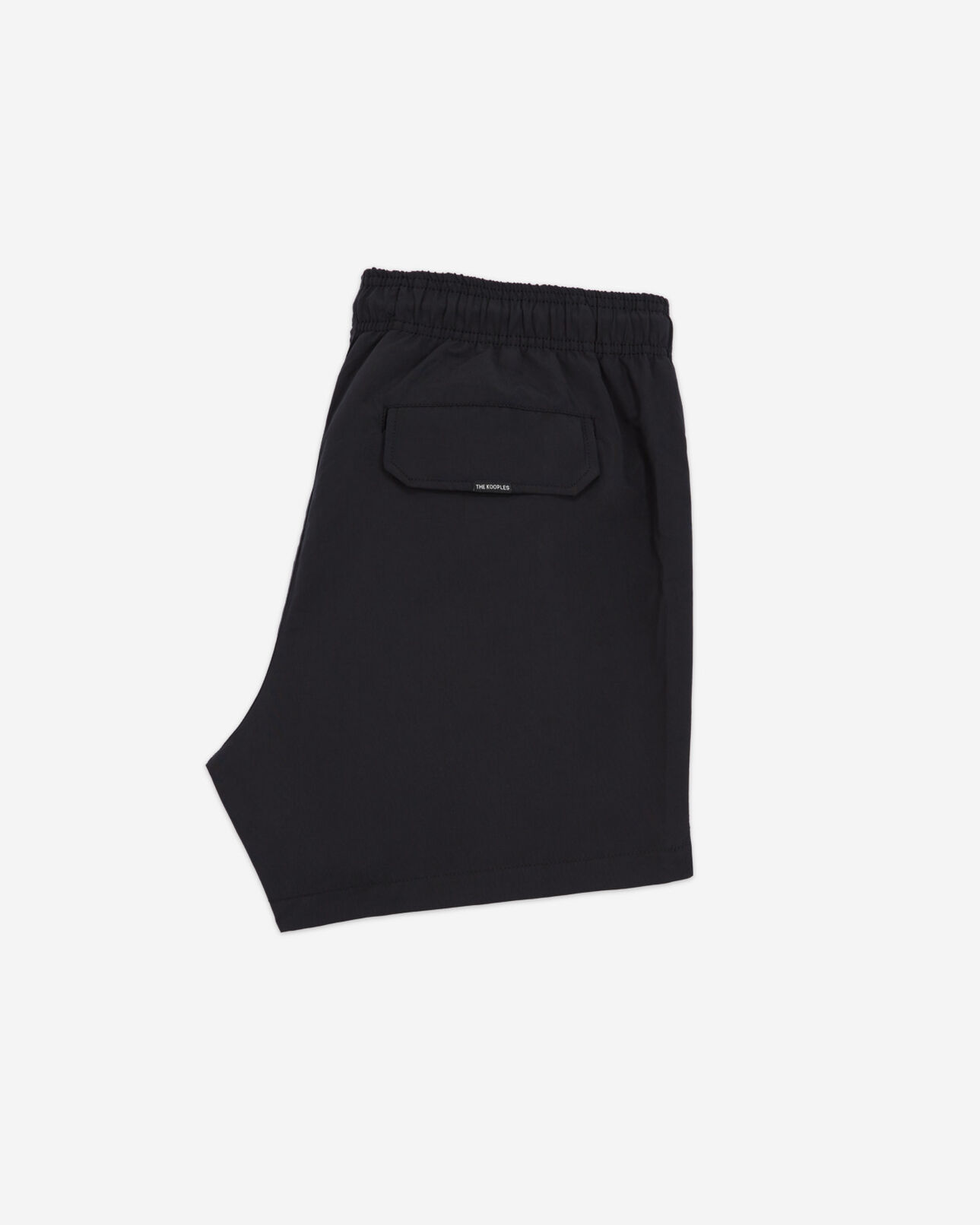 The Kooples HOMME BLACK maillot de bain noir à logo the kooples