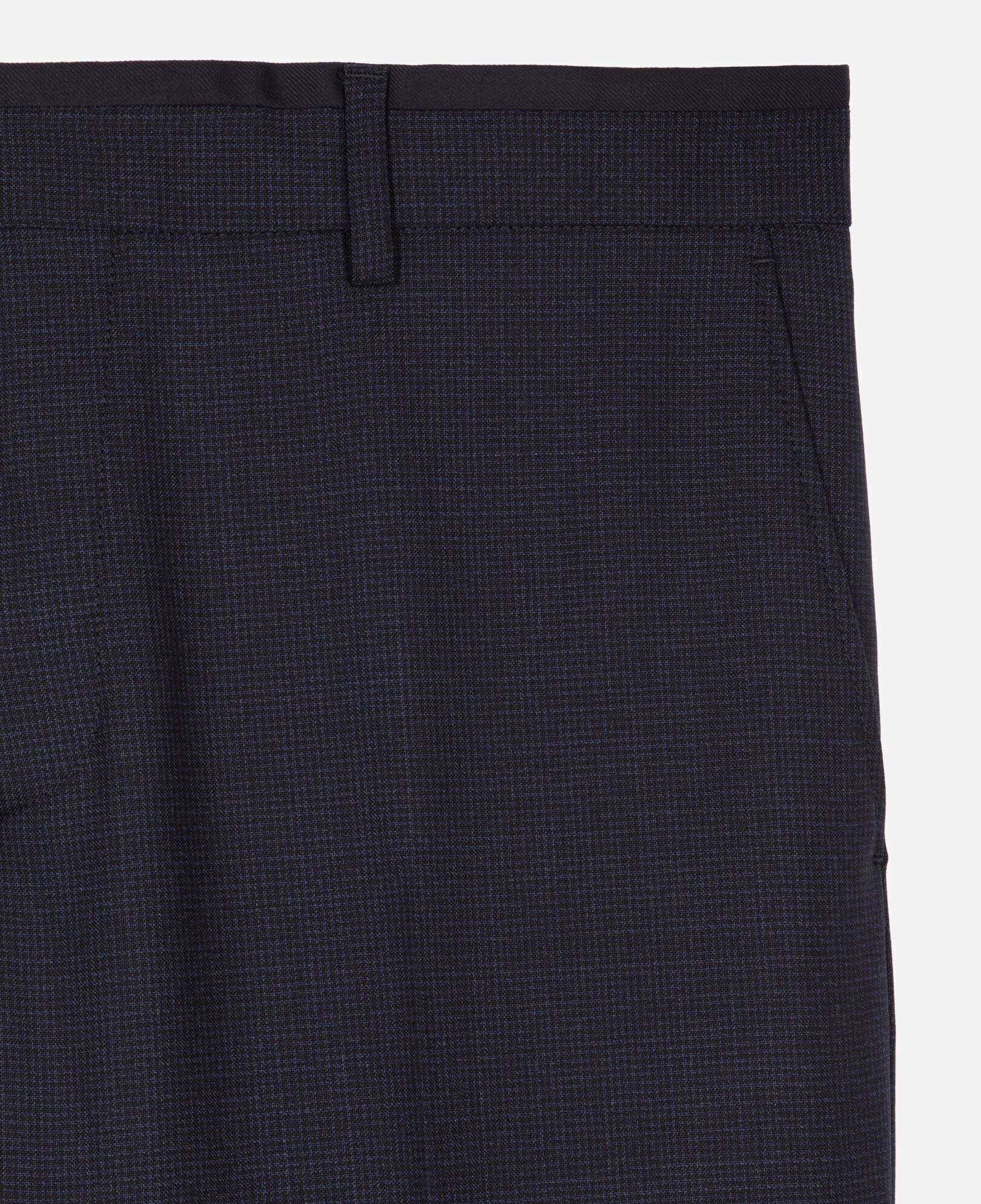 The Kooples MEN NAVY blue houndstooth suit pants