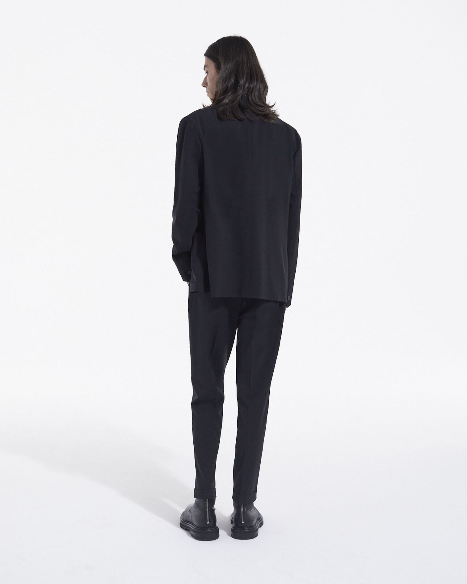 Wool jacket, BLACK, hi-res image number null
