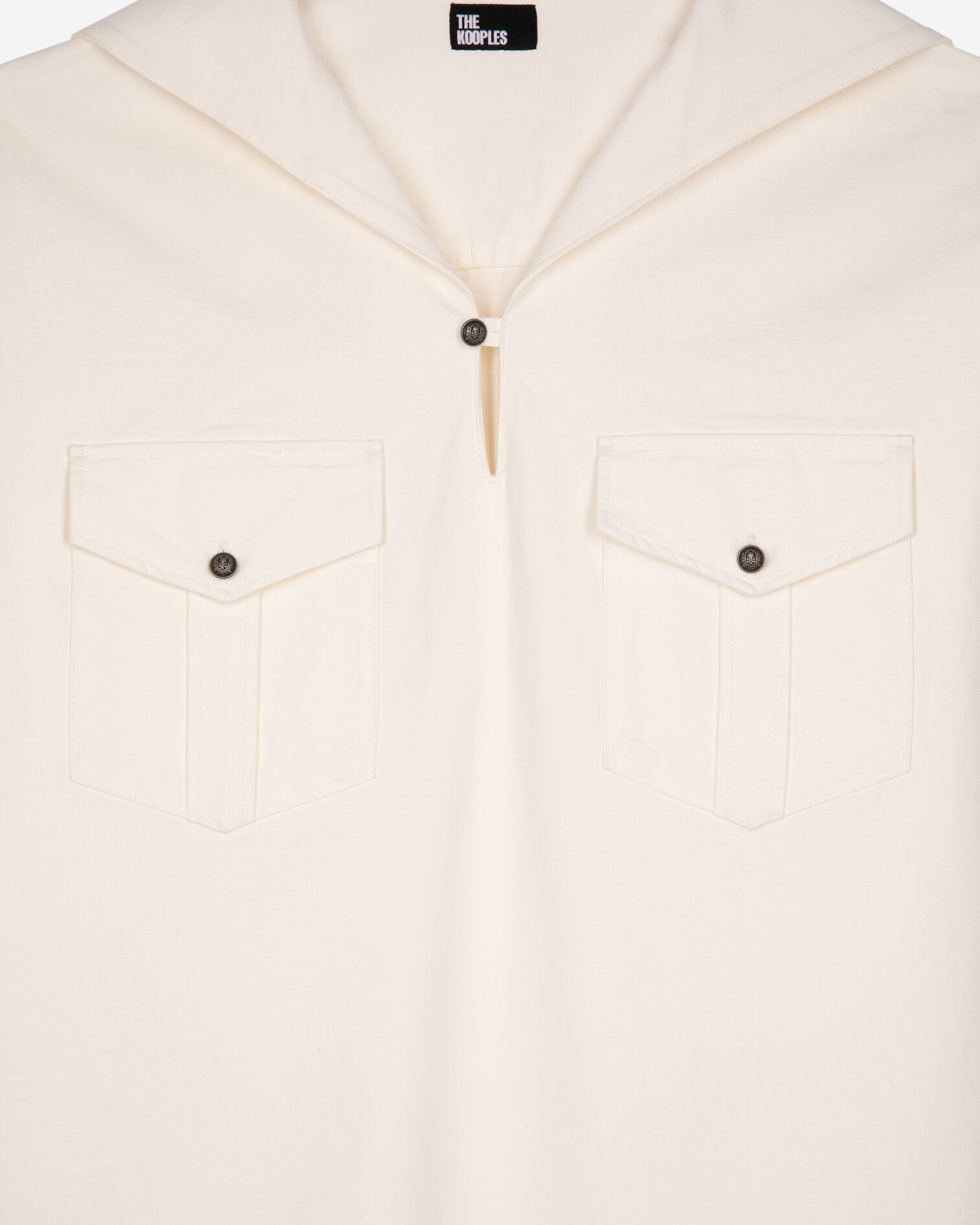 White shirt collar, ECRU, hi-res image number null