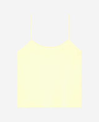 The Kooples WOMEN YELLOW light yellow camisole