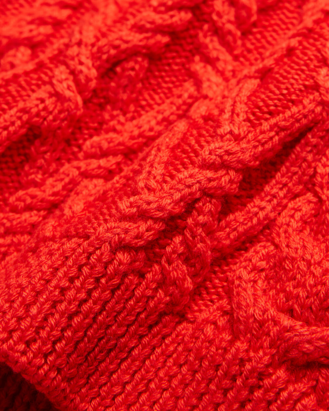 The Kooples FEMME TANGO RED pull en laine rouge