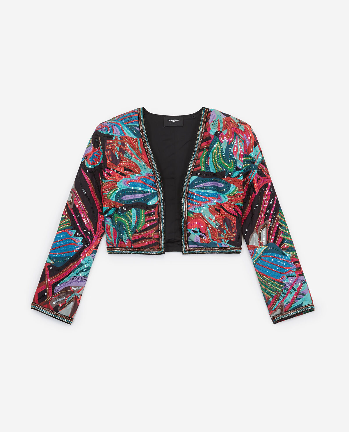 Veste courte online imprimée femme