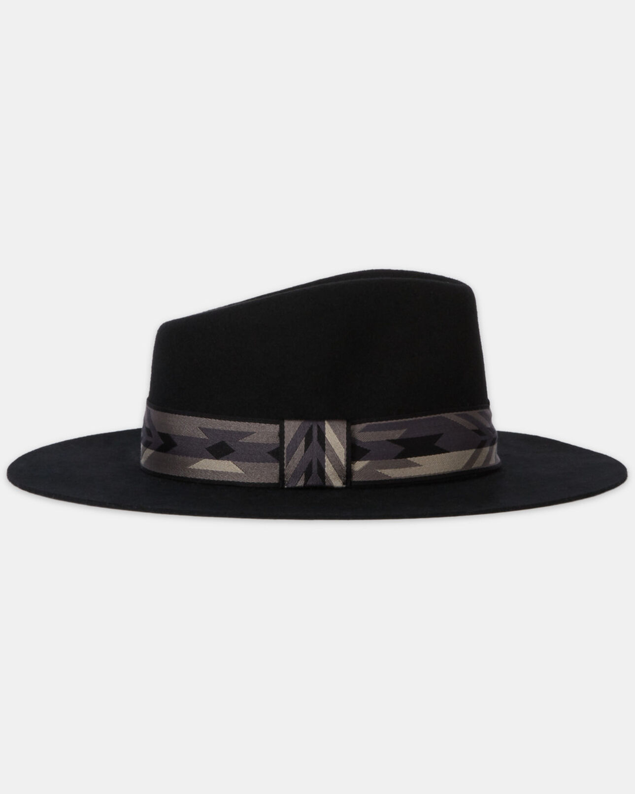 The Kooples FEMME BLACK chapeau en laine noir