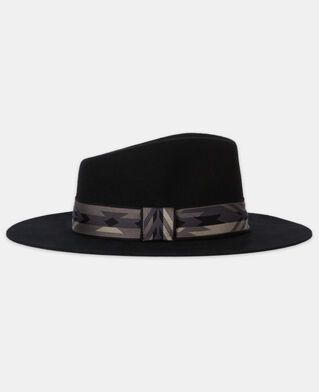 The Kooples FEMME BLACK chapeau en laine noir