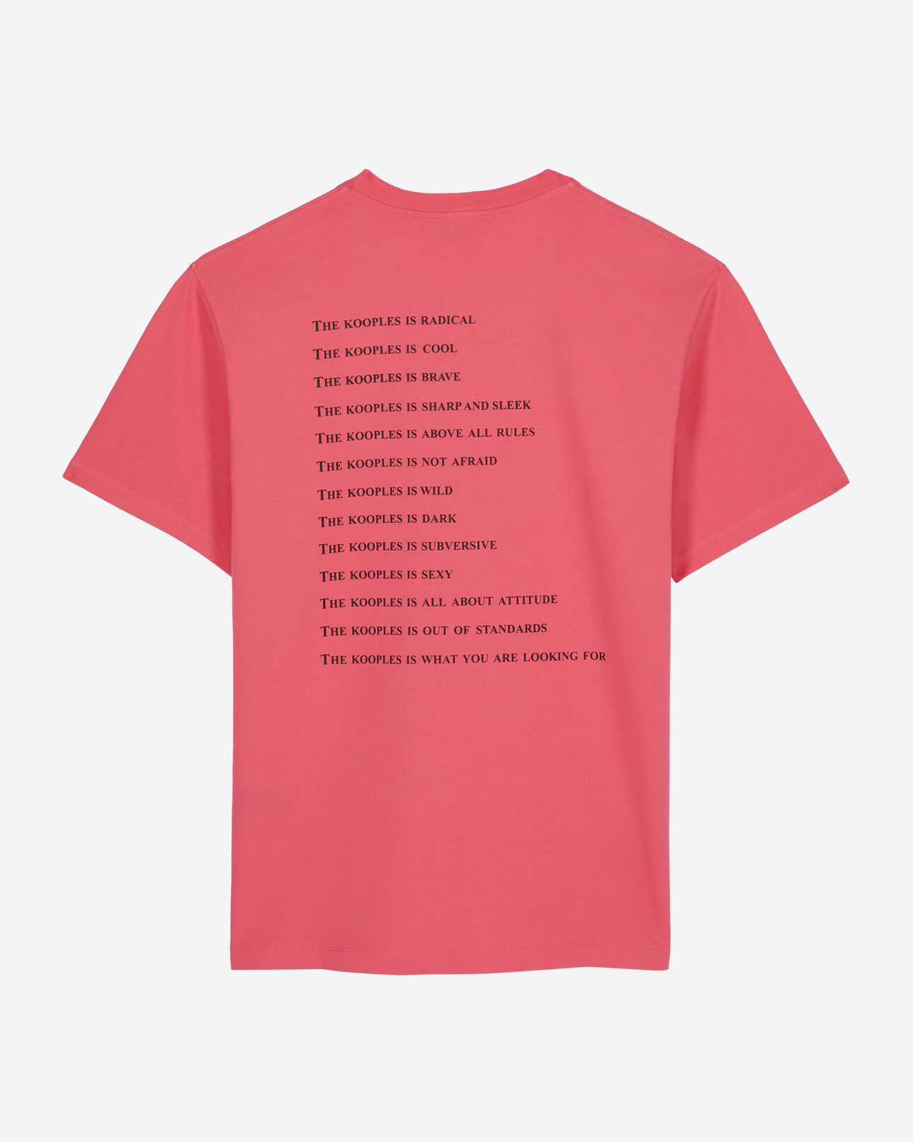 The Kooples HOMME RETRO PINK t-shirt what is rose