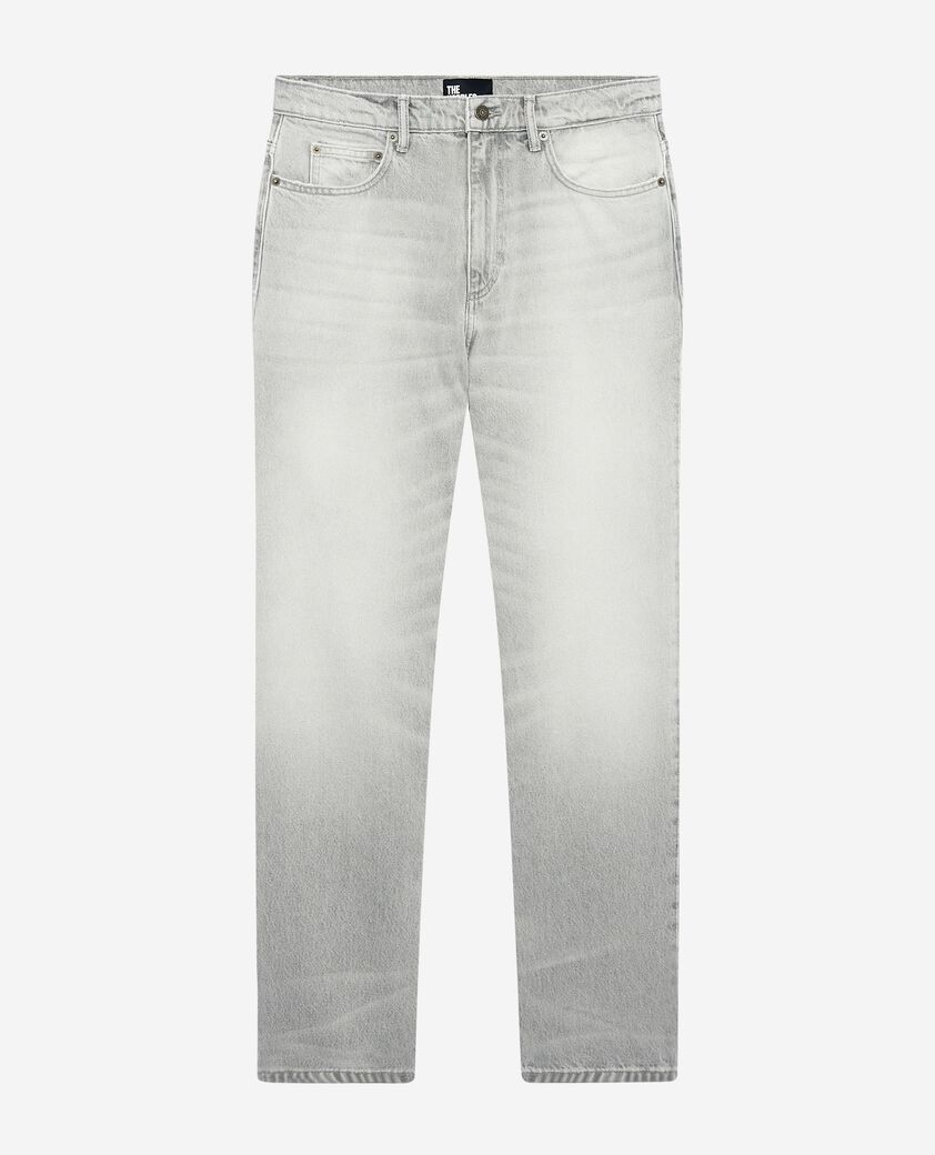 The Kooples HOMME GREY jean droit gris clair
