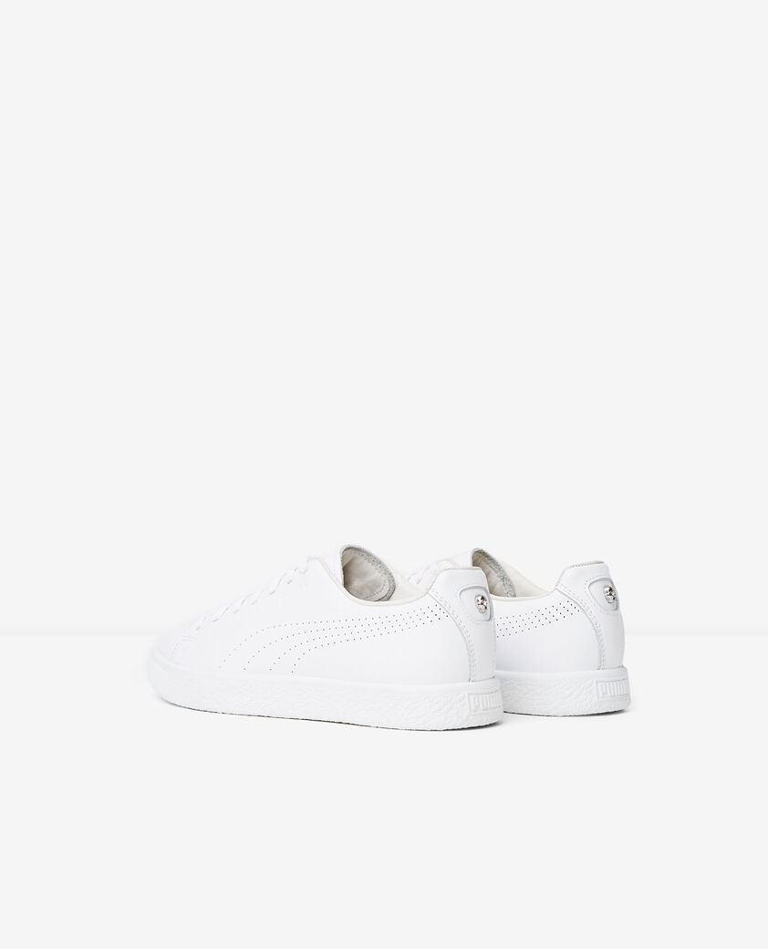 The Kooples MIXTE WHITE baskets blanches clyde puma x the kooples