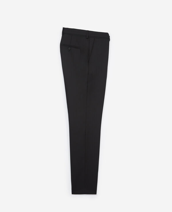 The Kooples HERREN BLACK schwarze anzughose aus wolle