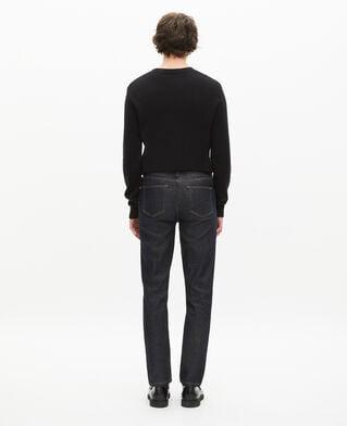 The Kooples HOMME BLUE RINSE jean slim denim bleu