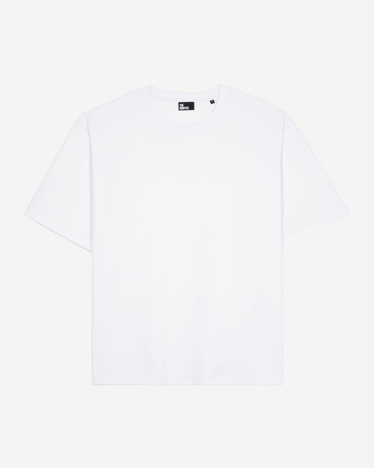 The Kooples HERREN WHITE weites t-shirt uni weiß
