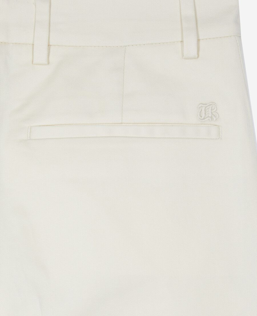 The Kooples HOMME ECRU pantalon chino &eacute;cru