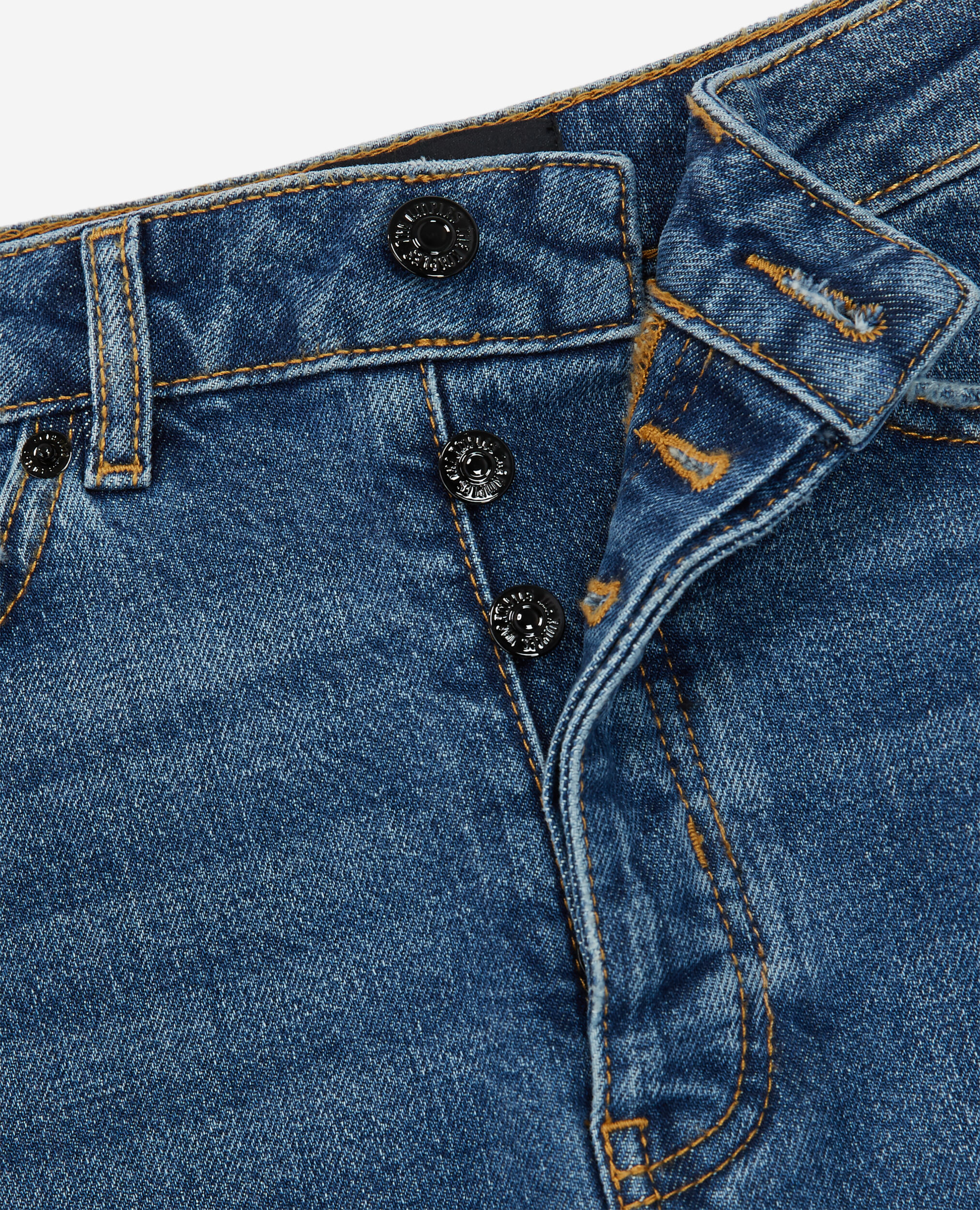 Blaue Slim-Fit-Jeans, BLUE DENIM, hi-res image number null