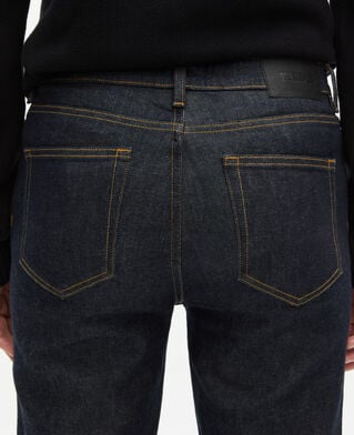 The Kooples MEN BLUE RINSE blue denim slim jeans