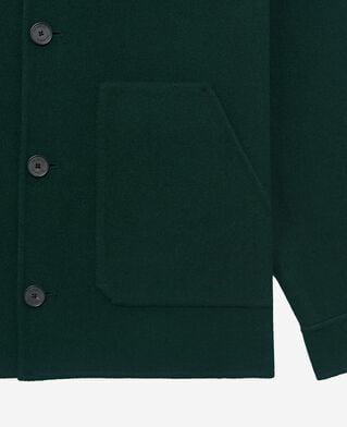 The Kooples HOMME BOTTLE GREEN surchemise vert foncé