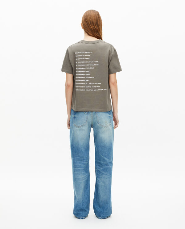 T-shirt 'PCANORA' PIECES En Marron | ABOUT YOU