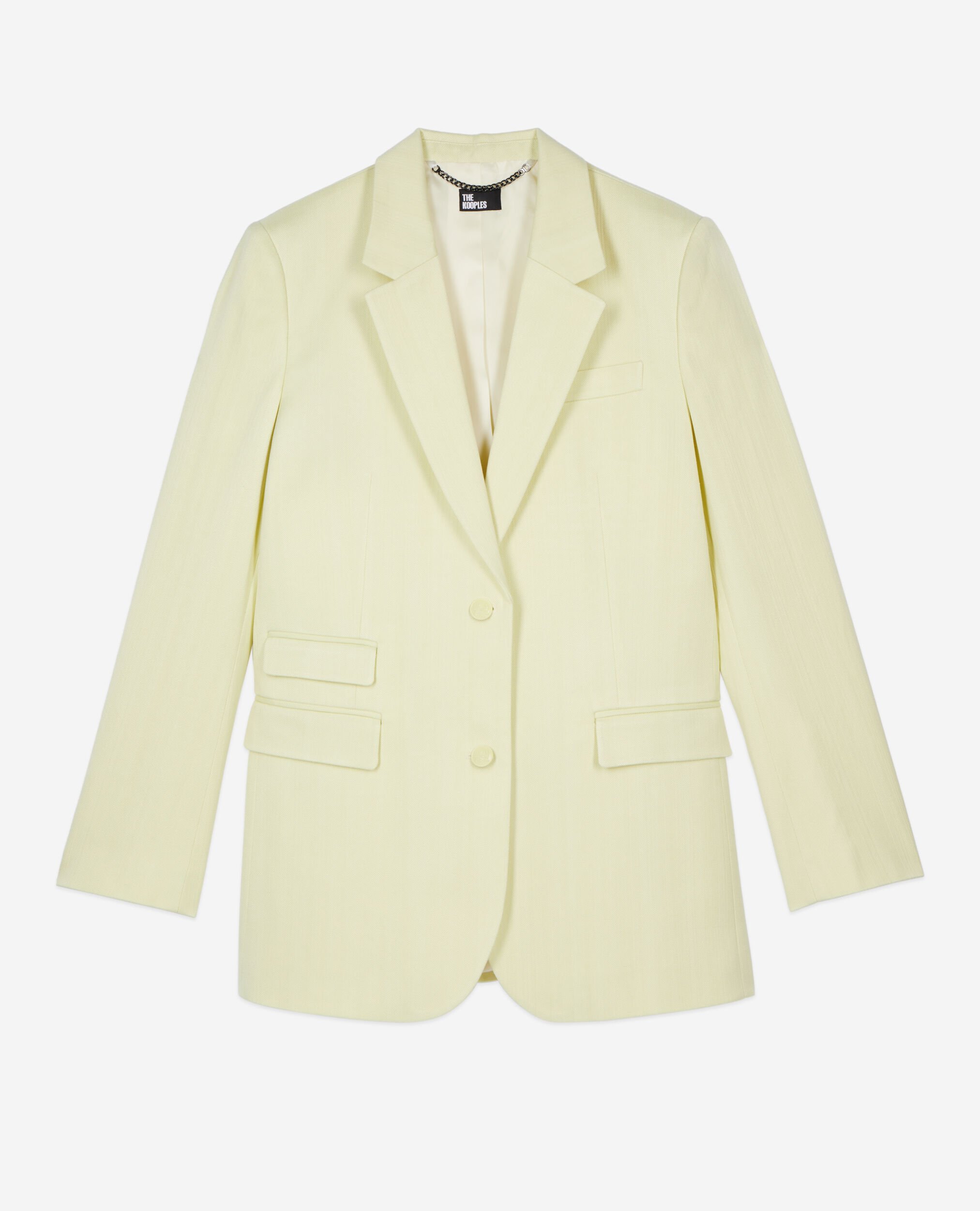 Veste tailleur jaune clair, BRIGHT YELLOW, hi-res image number null
