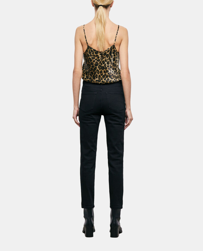 The Kooples FEMME BLACK jean slim noir