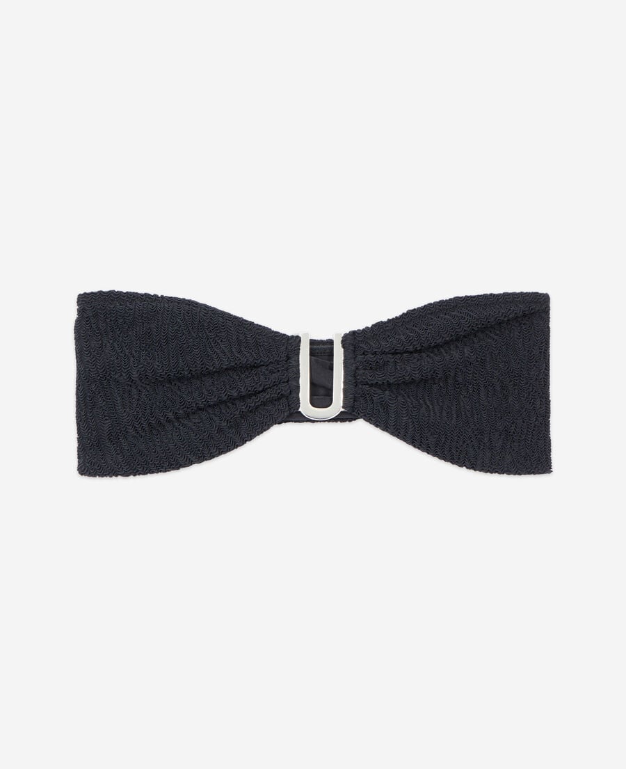 The Kooples FEMME BLACK haut de maillot de bain the kooples x luz bandeau noir