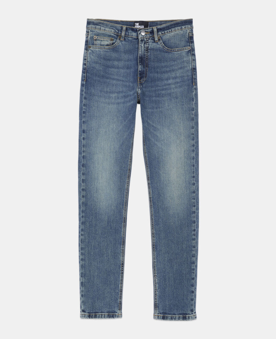 The Kooples FEMME USED RAPIECE jean slim bleu délavé