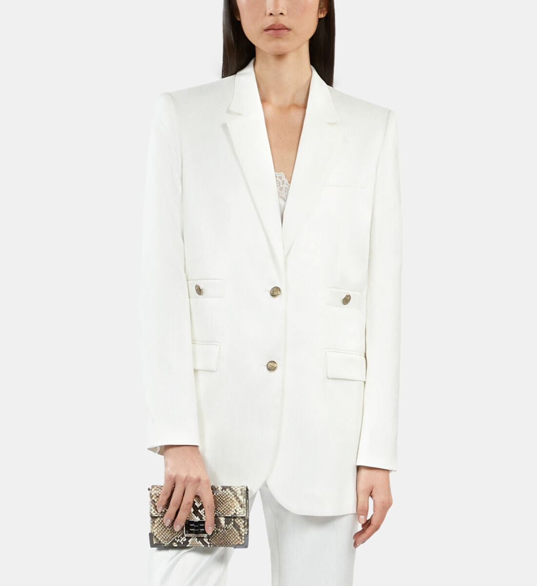 Women's white suit separates store