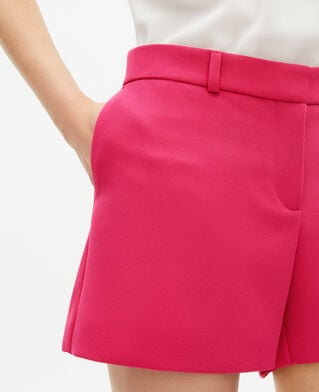 The Kooples FEMME PINK short tailleur rose en cr&ecirc;pe