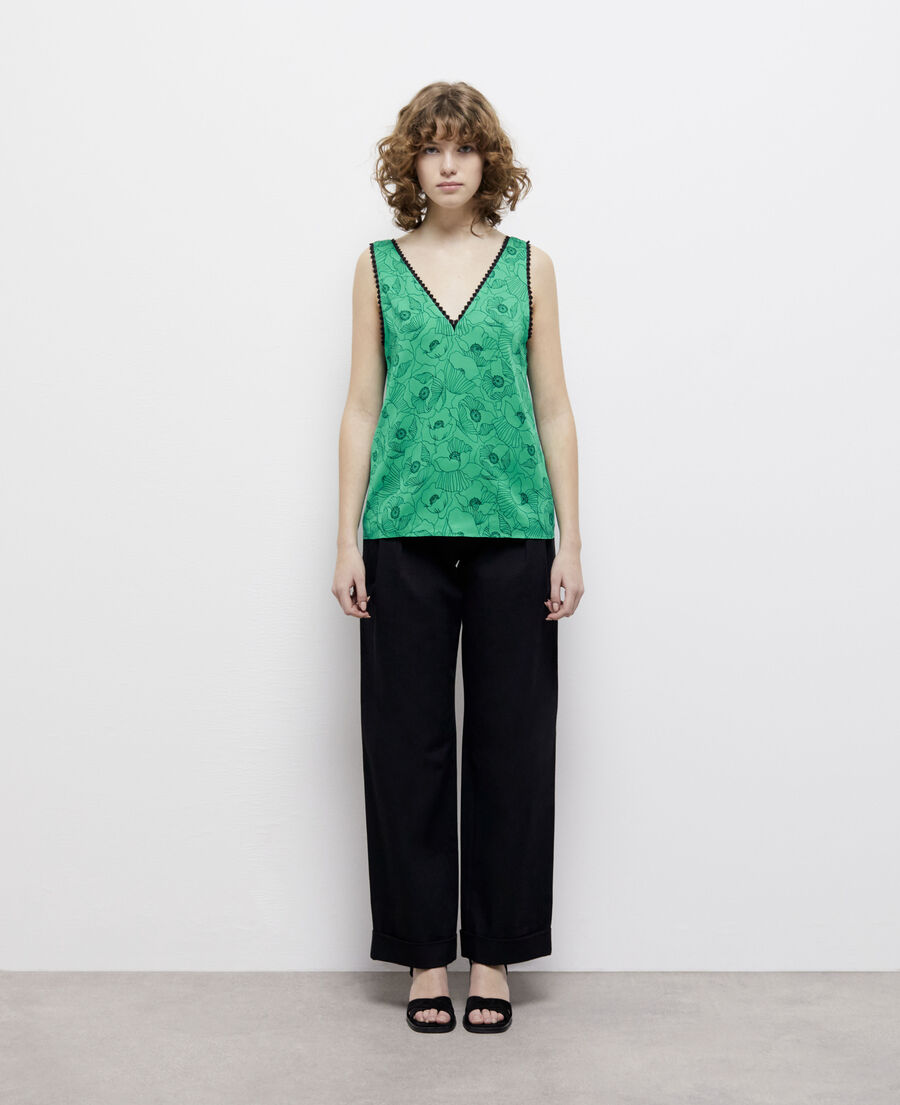 bedrucktes top