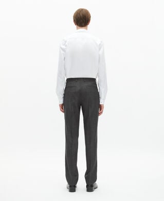 The Kooples HOMME GREY pantalon de costume droit gris
