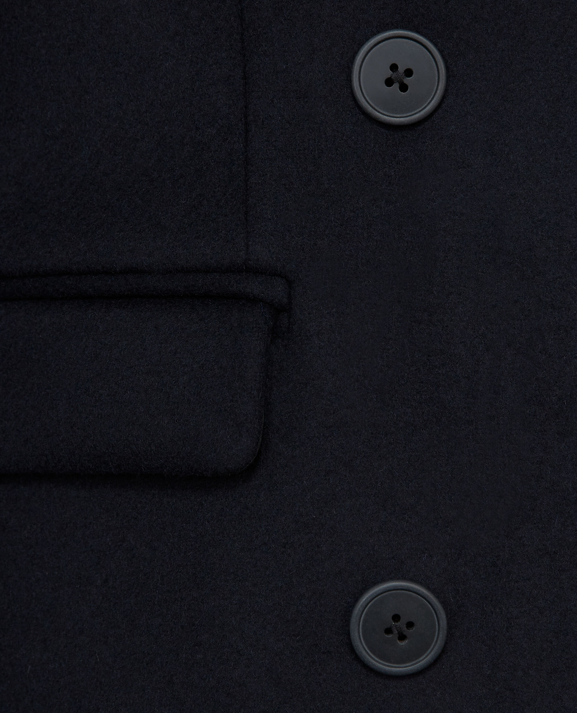 Wollmantel marineblau zweireihig, NAVY, hi-res image number null