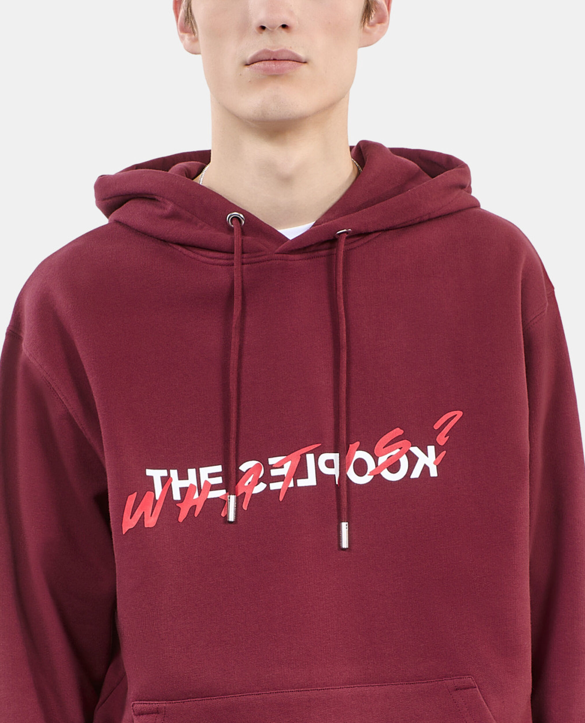 Sweatshirt à capuche What is bordeaux, BURGUNDY, hi-res image number null