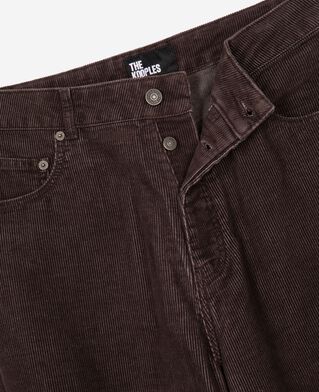 The Kooples MEN TABACCO brown corduroy baggy jeans