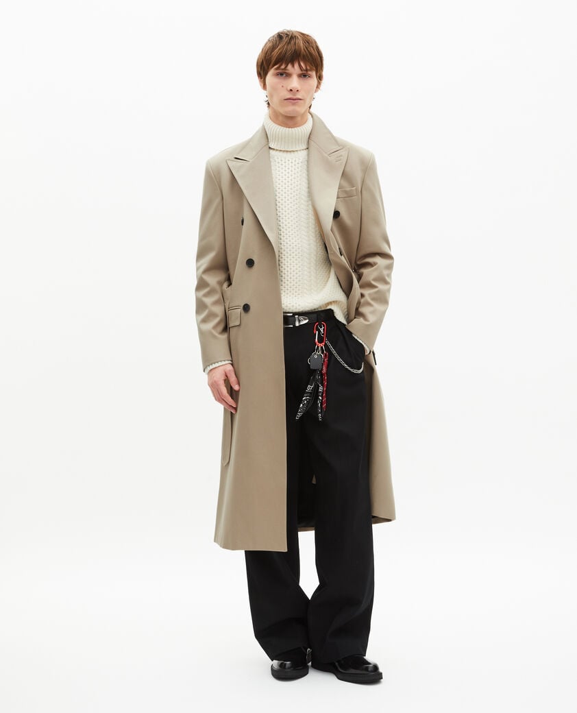 The Kooples HOMME SAND trench long beige