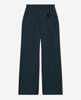 The Kooples FEMME FOREST bas de jogging droit vert foncé