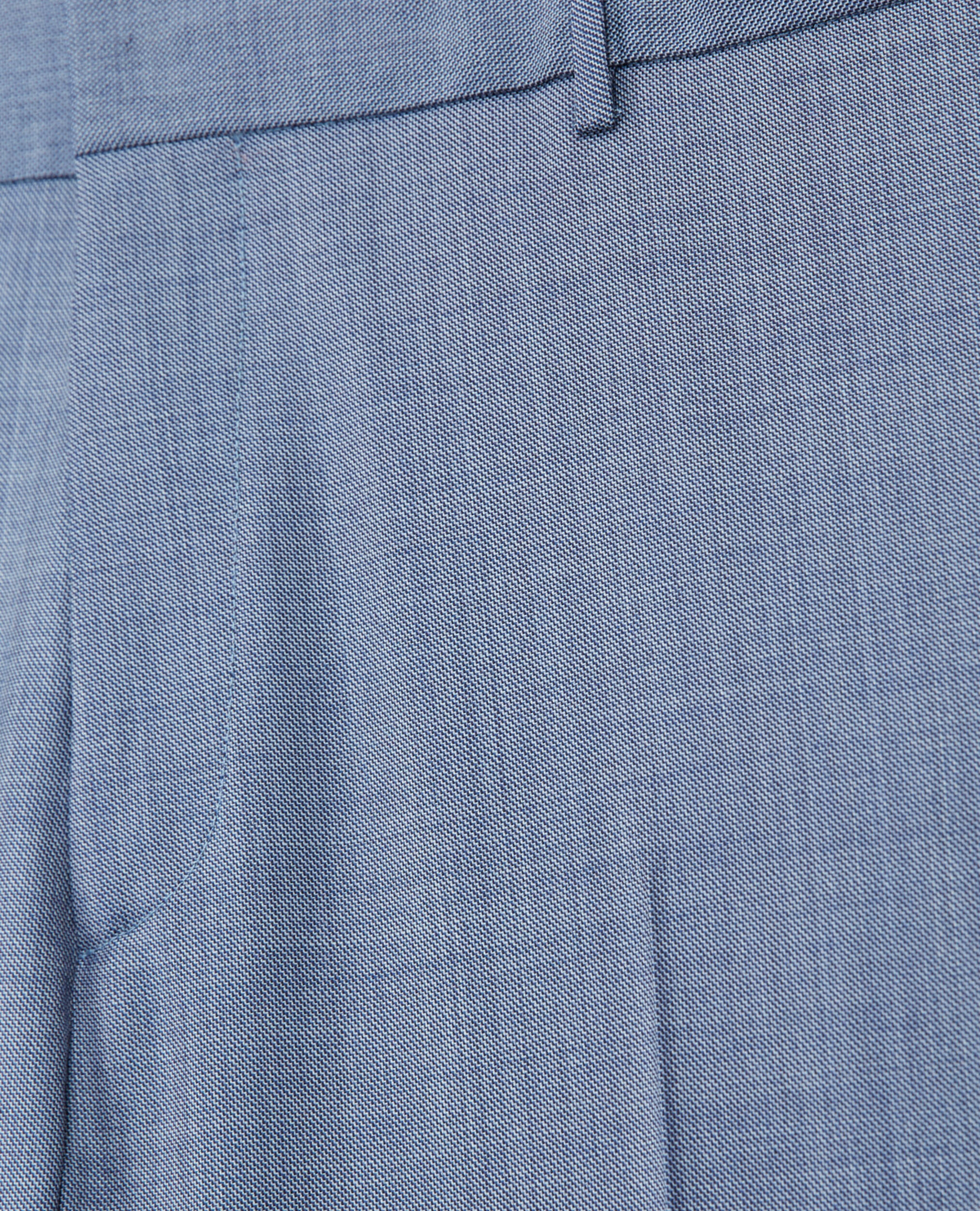 Fitted light blue wool suit pants, SKY, hi-res image number null