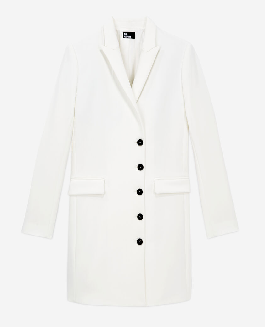 The Kooples FEMME ECRU robe courte &eacute;crue