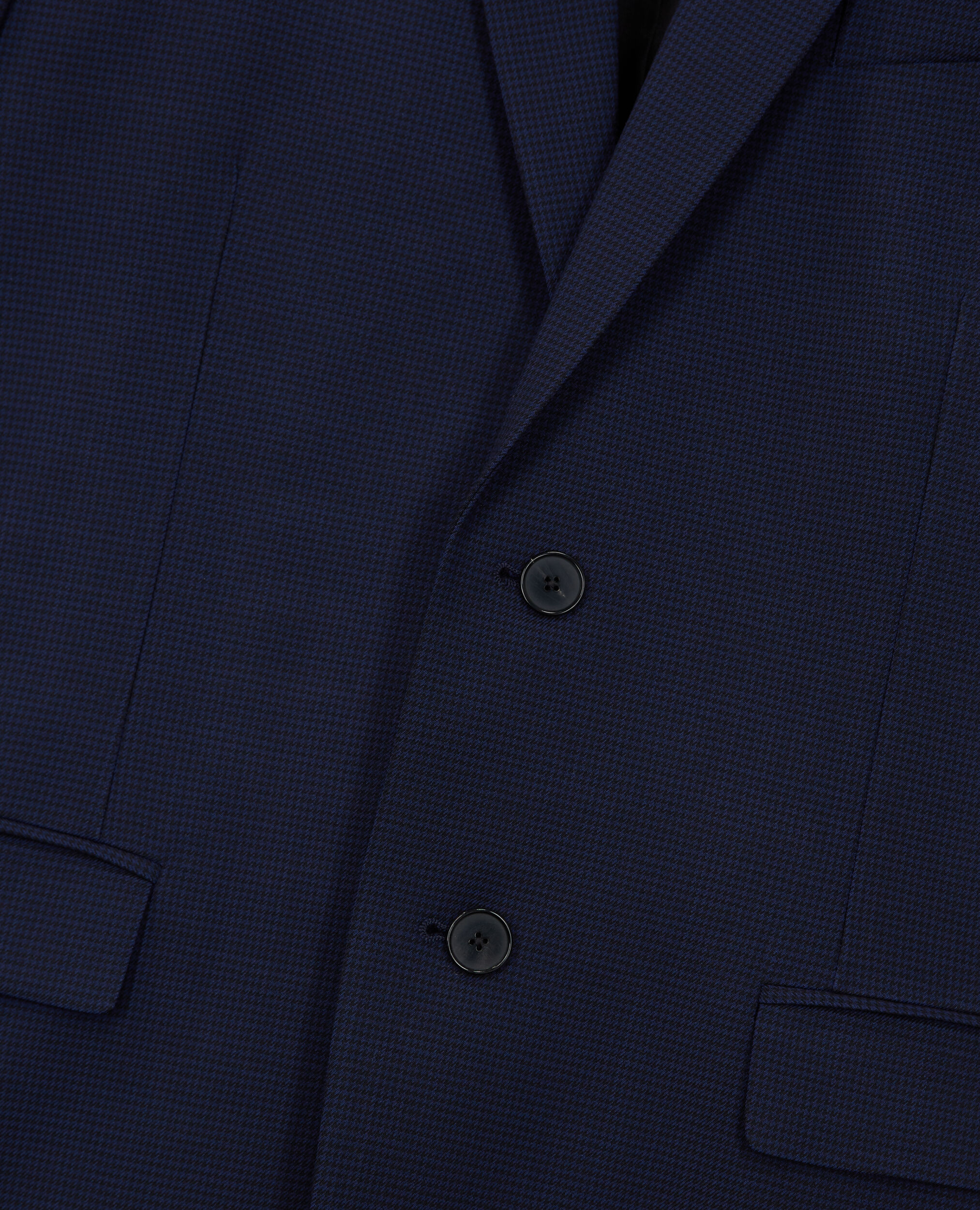 Veste de costume en laine pied-de-poule, BLACK / NAVY, hi-res image number null
