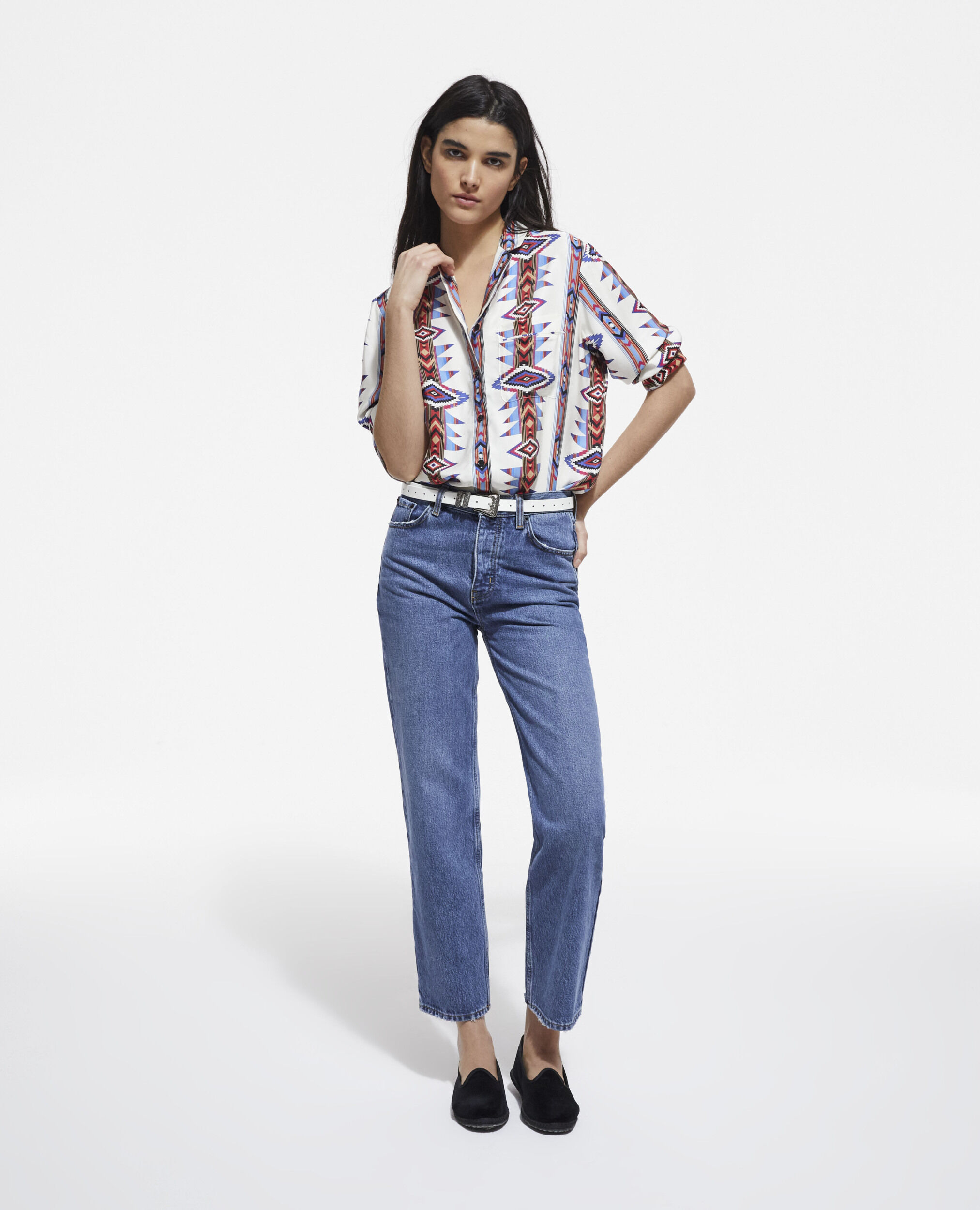 Chemise imprimée, MULTICOLOR, hi-res image number null