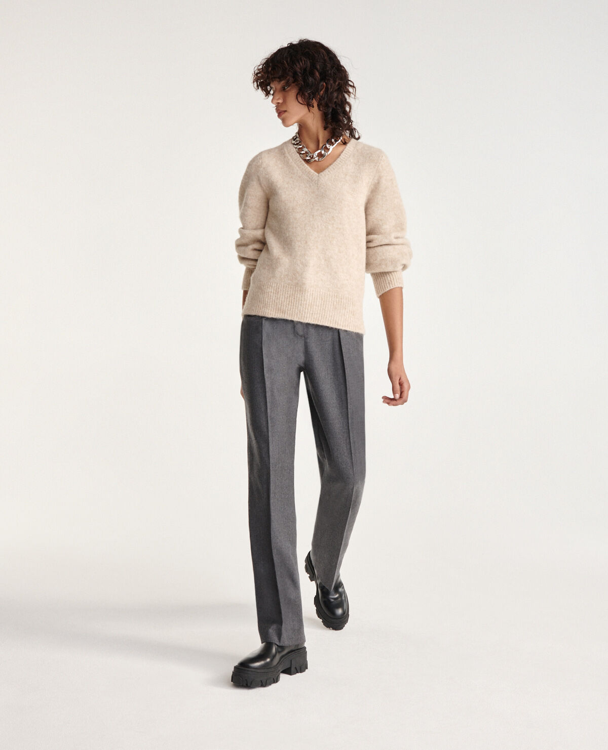 Baggy best sale grey sweater