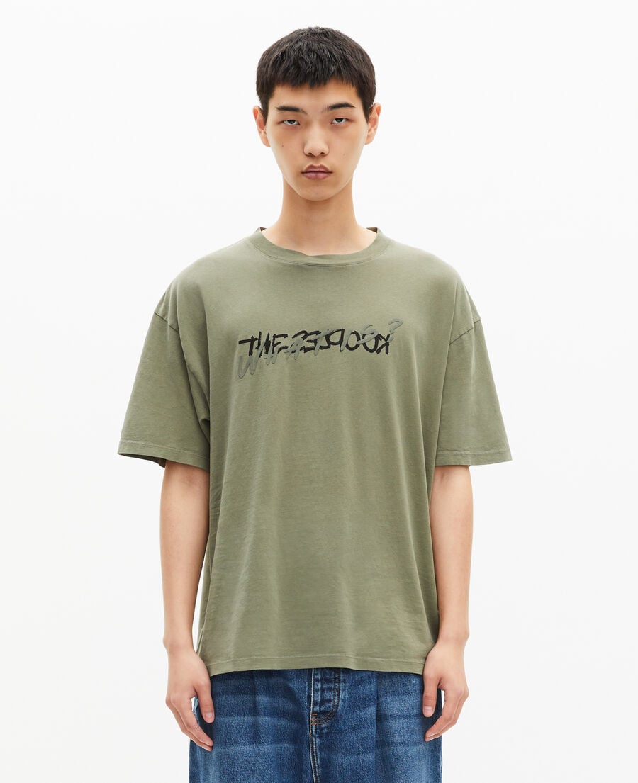 The Kooples HERREN KAKI t-shirt what is khaki