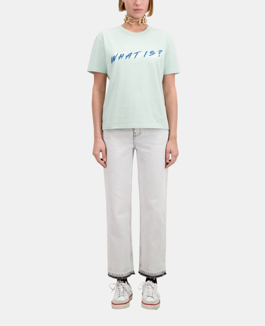 camiseta what is verde claro para mujer