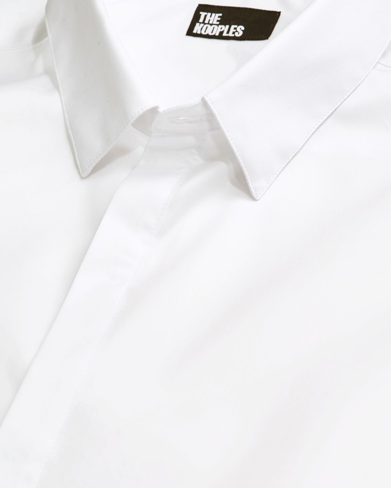 Chemise col classique blanche, WHITE, hi-res image number null
