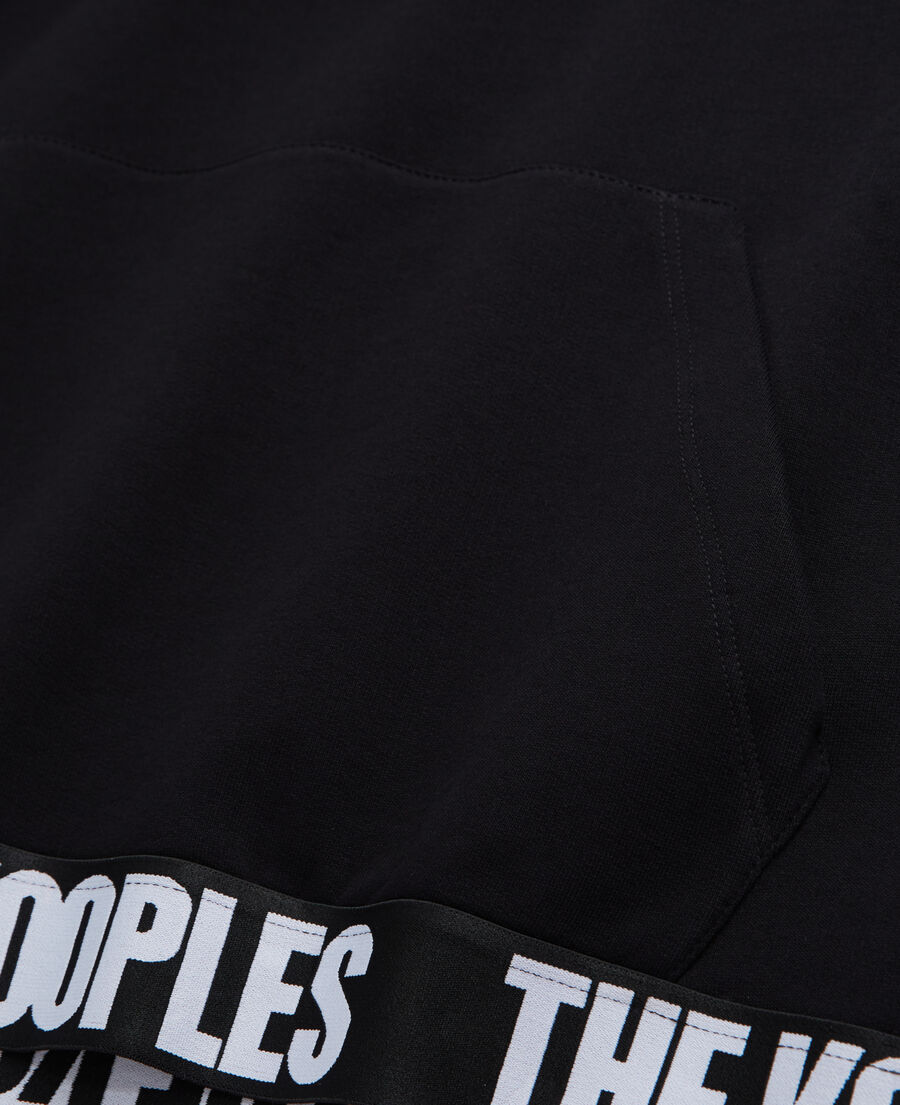 the kooples black logo sweatshirt