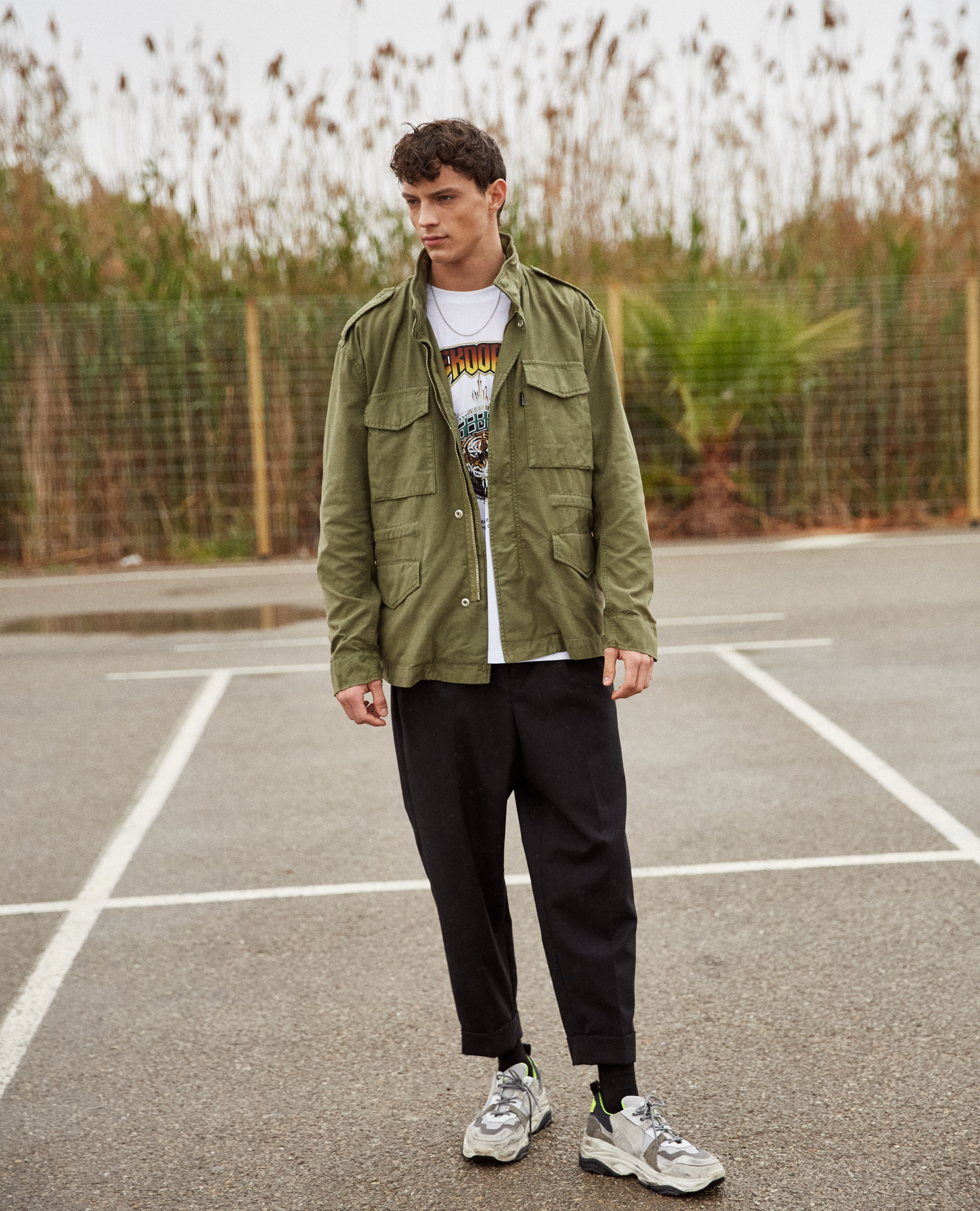 Parka sales legere kaki